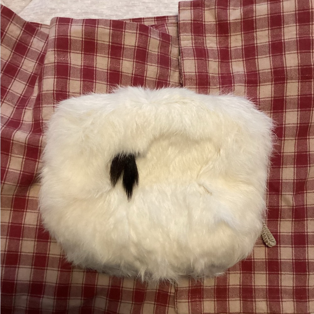 VINTAGE 1950’s child’s rabbit fur hand warmer